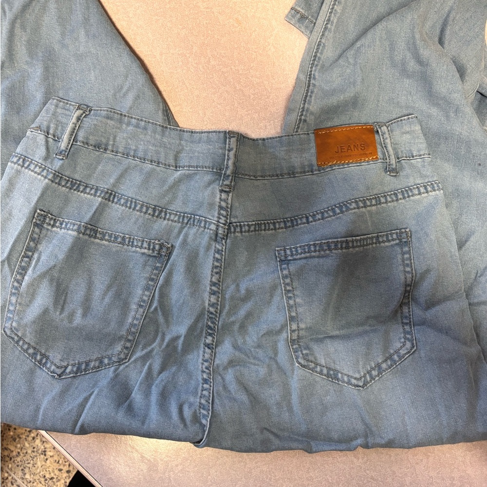 Tik Tok Akoilo Jeans — billed as jeans that are like  sweats 32 NWOT